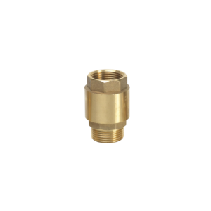 Clapet anti-retour filetage mâle et femelle en laiton