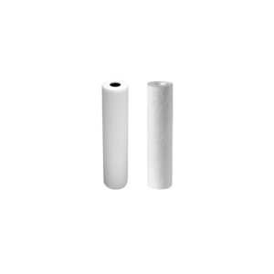 Kit 2 filtres 10 pouces MeltBlown 20 et 5 microns avec charbon actif