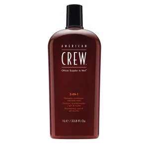 American Crew. Shampoing 3-en-1 - 1000 ml
