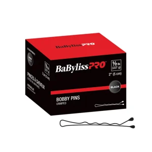 Babyliss. Épingles a Cheveux Noir - 2 po