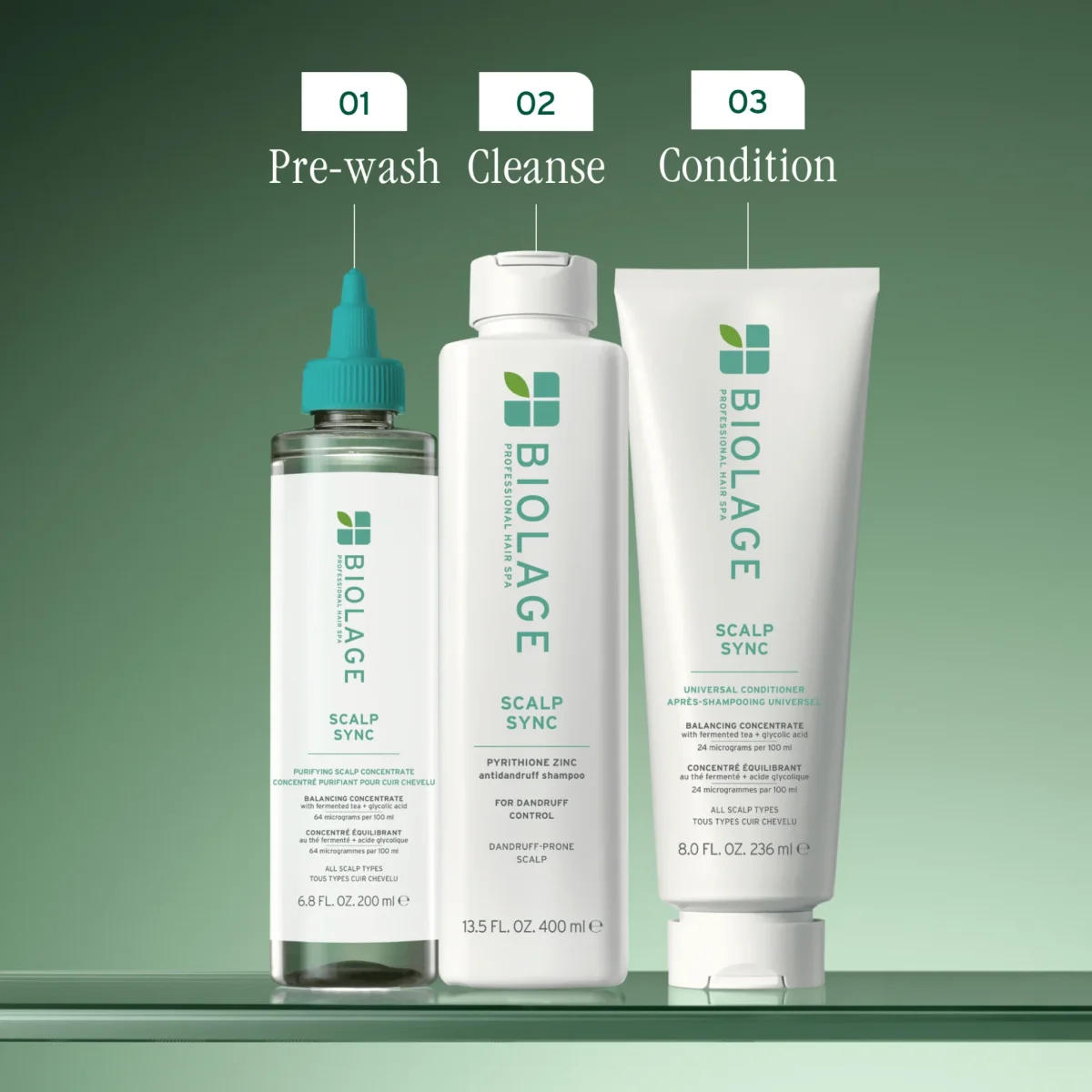 Biolage. Shampoing Anti-Pelliculaire Scalp Sync - 400 ml – Image 8