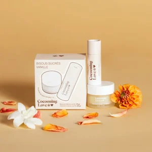 Cocooning Love. Duo Lèvres Vanille - Exfoliant et Baume