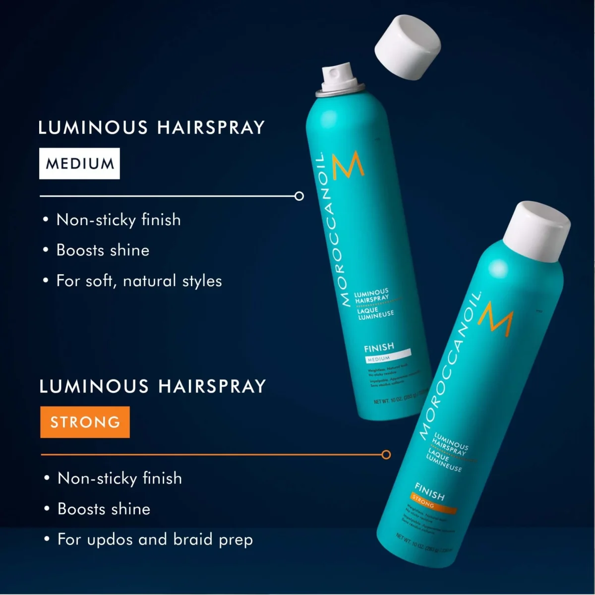 Moroccanoil. Laque Lumineuse Tenue Forte Finish - 330 ml – Image 3